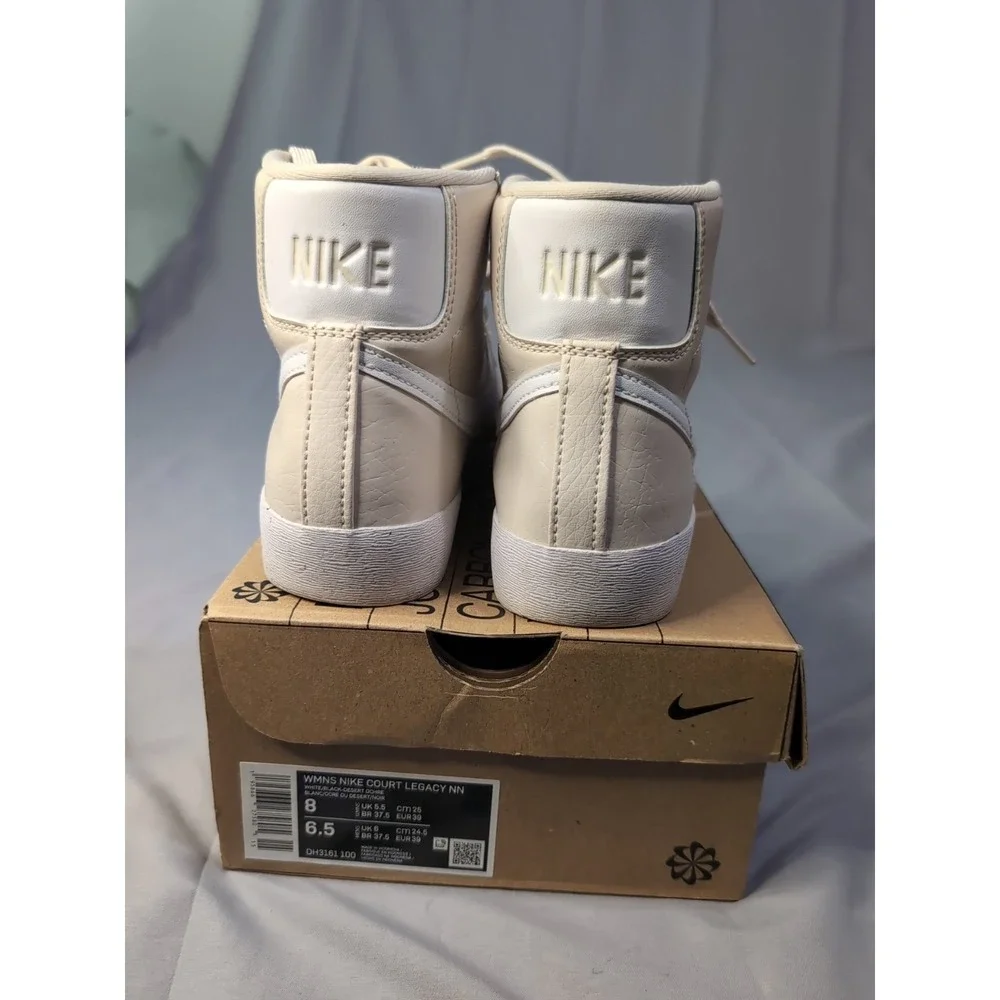 Nike Blazer Mid 77 Next Nature Womens 7.5 Sail White DQ4124-100 High Top Sneaker
